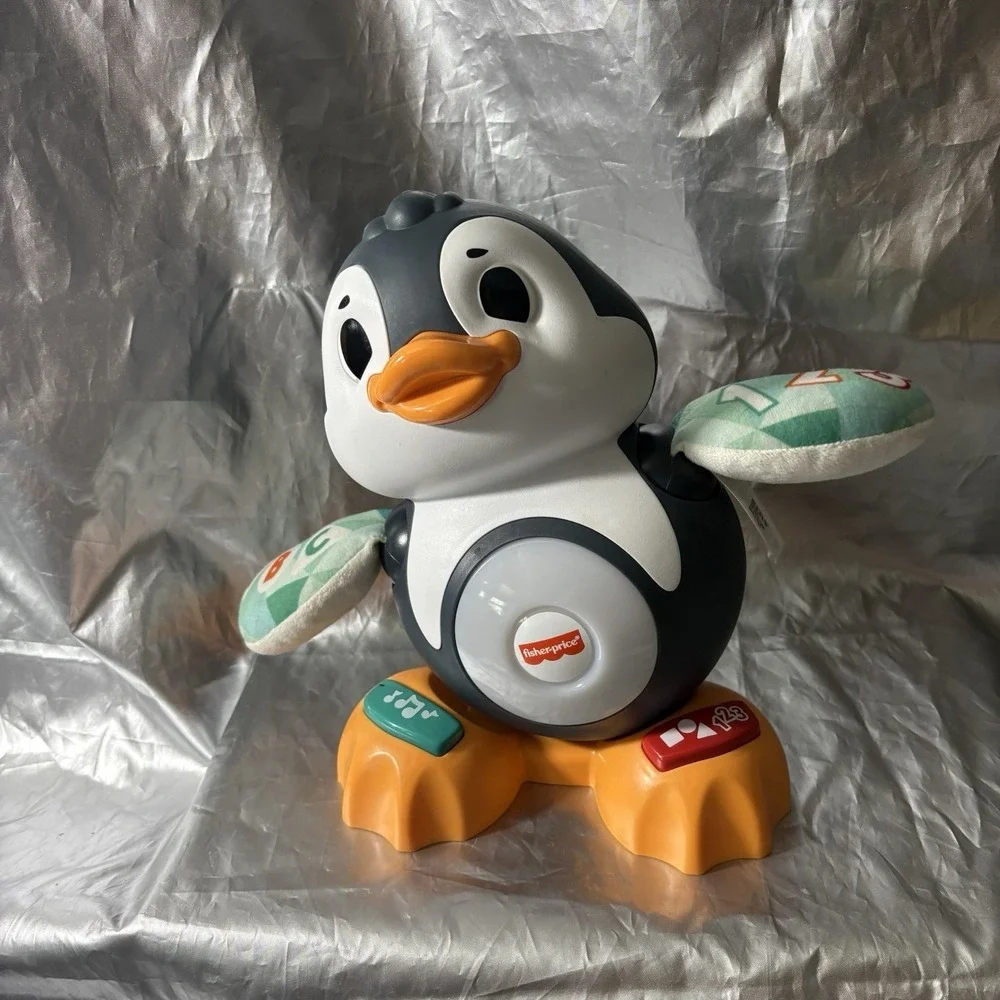 Fisher-Price Linkimals Cool Beats Penguin Lights Up Sings Dances‎ Learning Toy